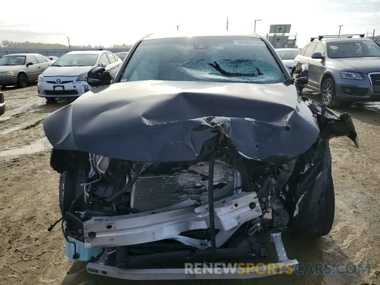 5 fotografías del automóvil dañado JTEAAAAH5MJ080189 TOYOTA VENZA 2021