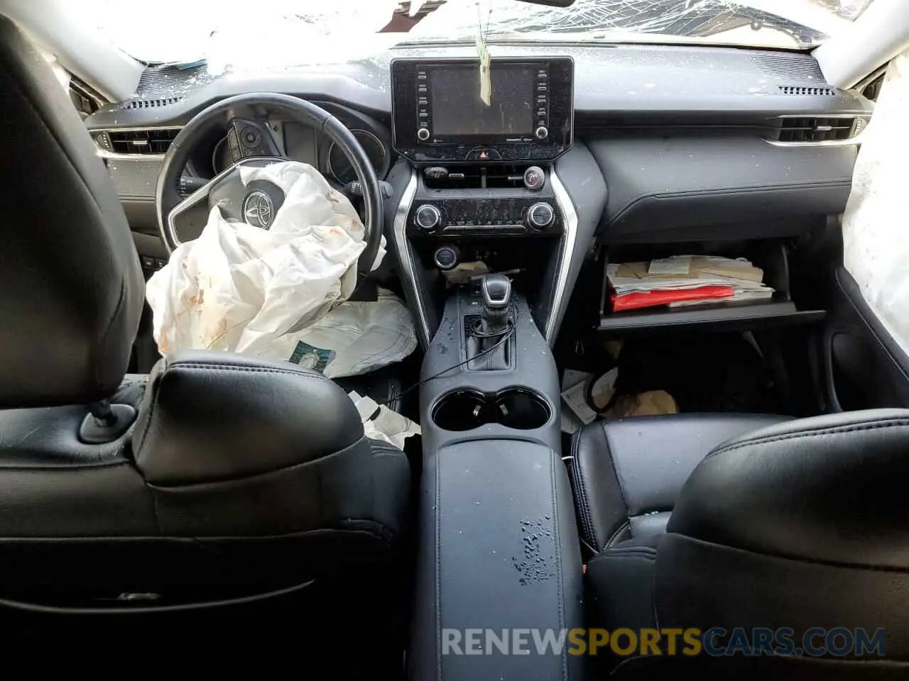 8 fotografías del automóvil dañado JTEAAAAH5MJ080189 TOYOTA VENZA 2021