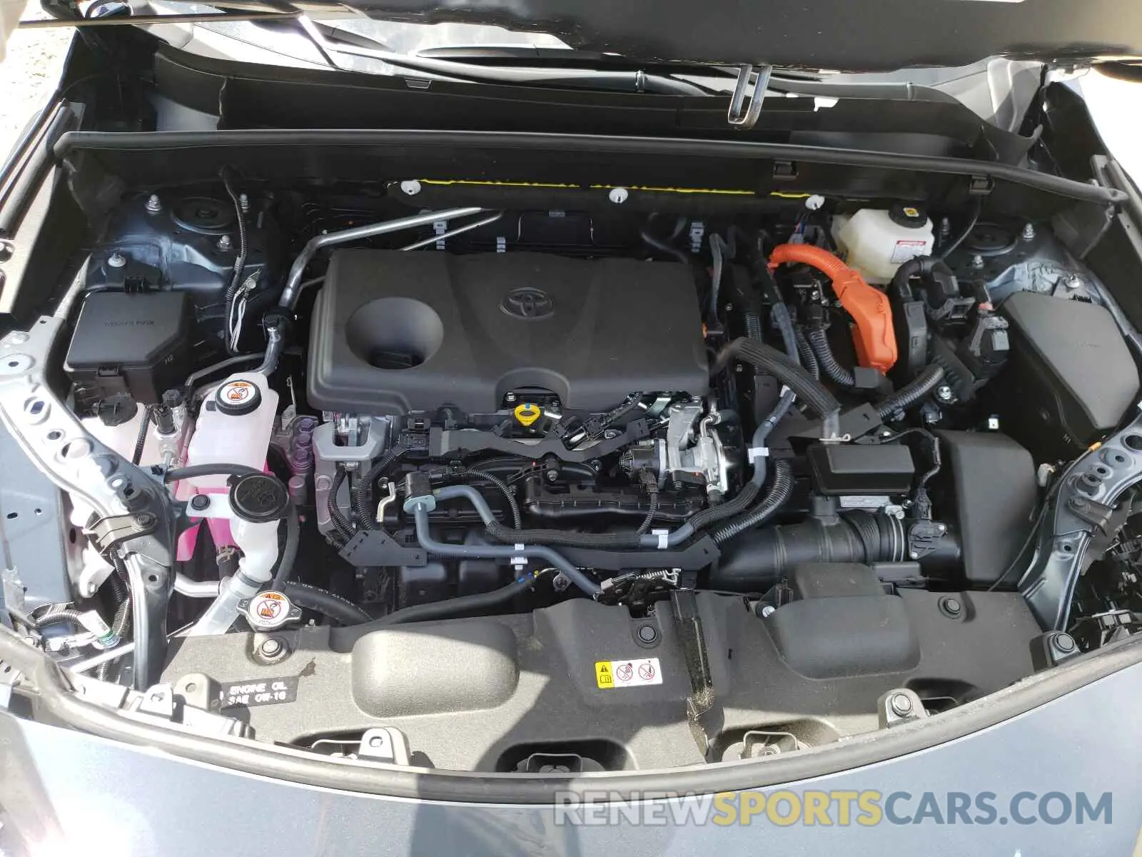 7 fotografías del automóvil dañado JTEAAAAH6MJ012869 TOYOTA VENZA 2021