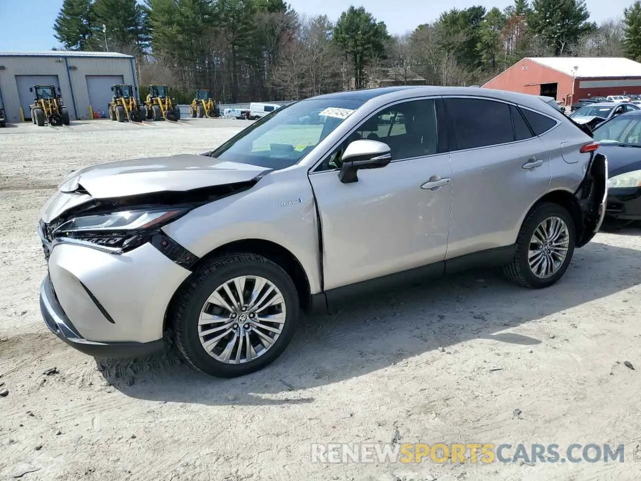1 fotografías del automóvil dañado JTEAAAAH6MJ018171 TOYOTA VENZA 2021