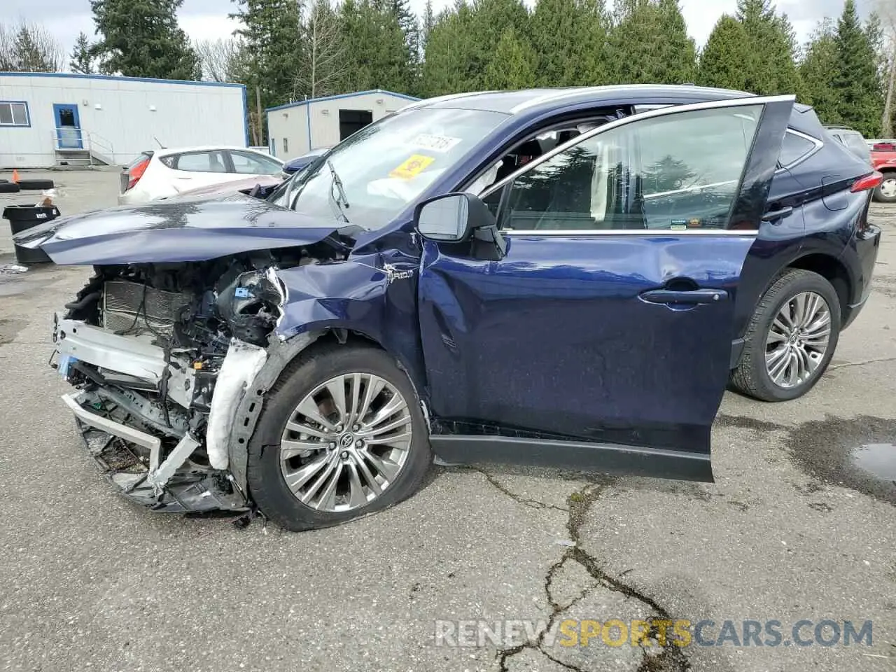 1 fotografías del automóvil dañado JTEAAAAH6MJ029266 TOYOTA VENZA 2021