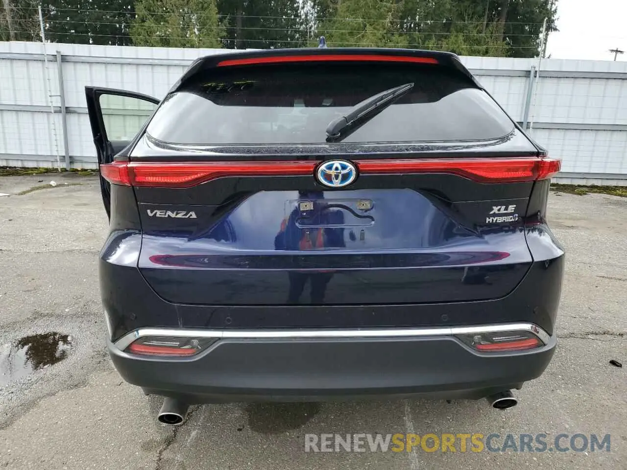 6 fotografías del automóvil dañado JTEAAAAH6MJ029266 TOYOTA VENZA 2021