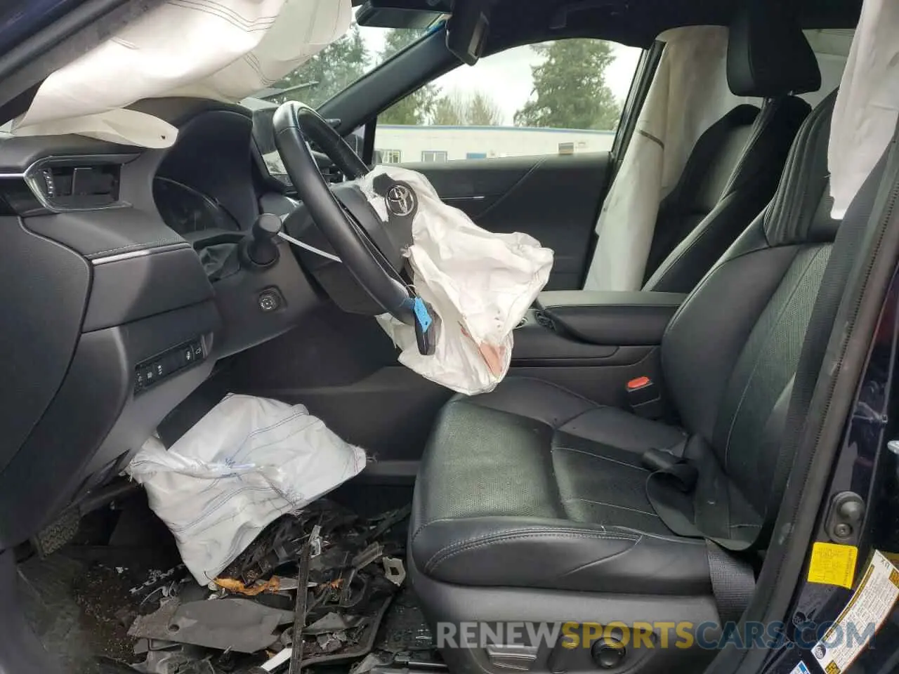 7 fotografías del automóvil dañado JTEAAAAH6MJ029266 TOYOTA VENZA 2021