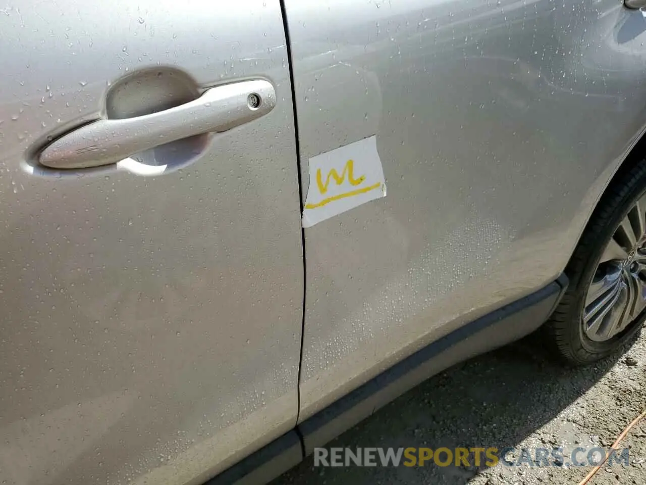 13 fotografías del automóvil dañado JTEAAAAH6MJ046021 TOYOTA VENZA 2021