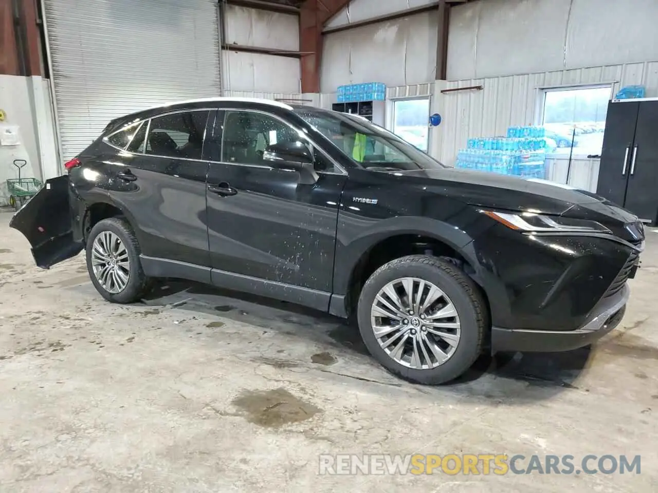 4 fotografías del automóvil dañado JTEAAAAH6MJ067029 TOYOTA VENZA 2021