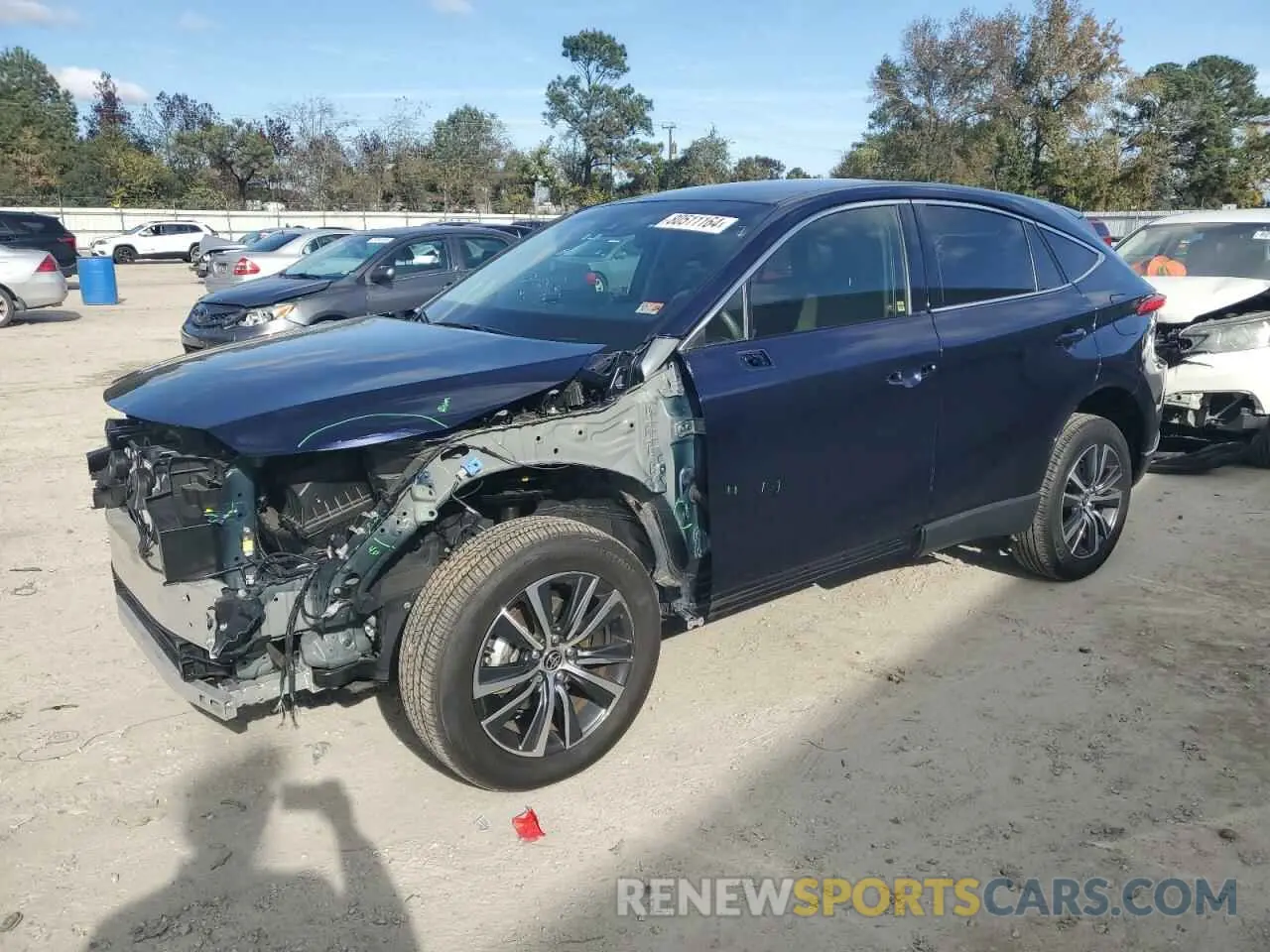 1 fotografías del automóvil dañado JTEAAAAH6MJ069234 TOYOTA VENZA 2021