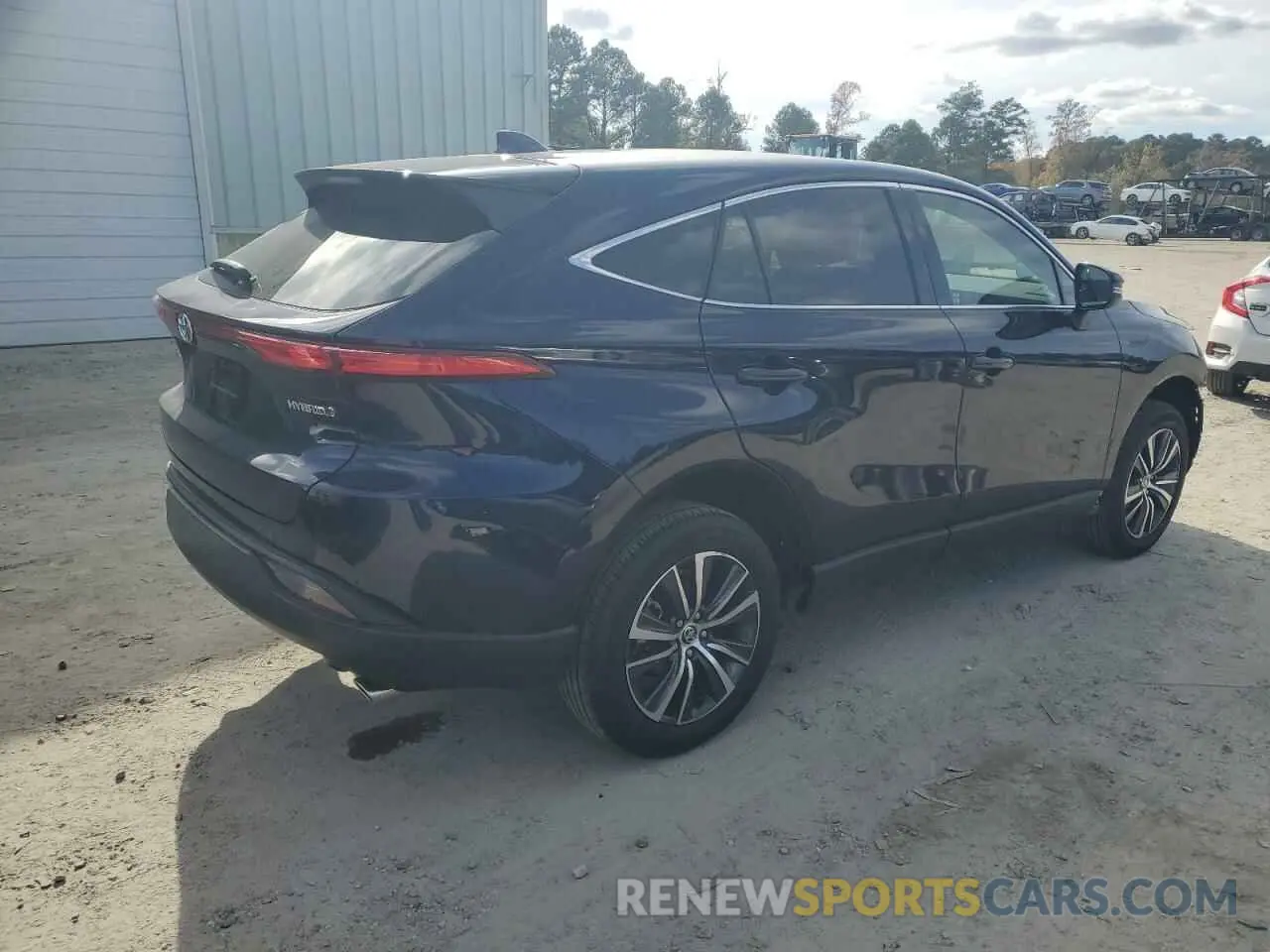 3 fotografías del automóvil dañado JTEAAAAH6MJ069234 TOYOTA VENZA 2021