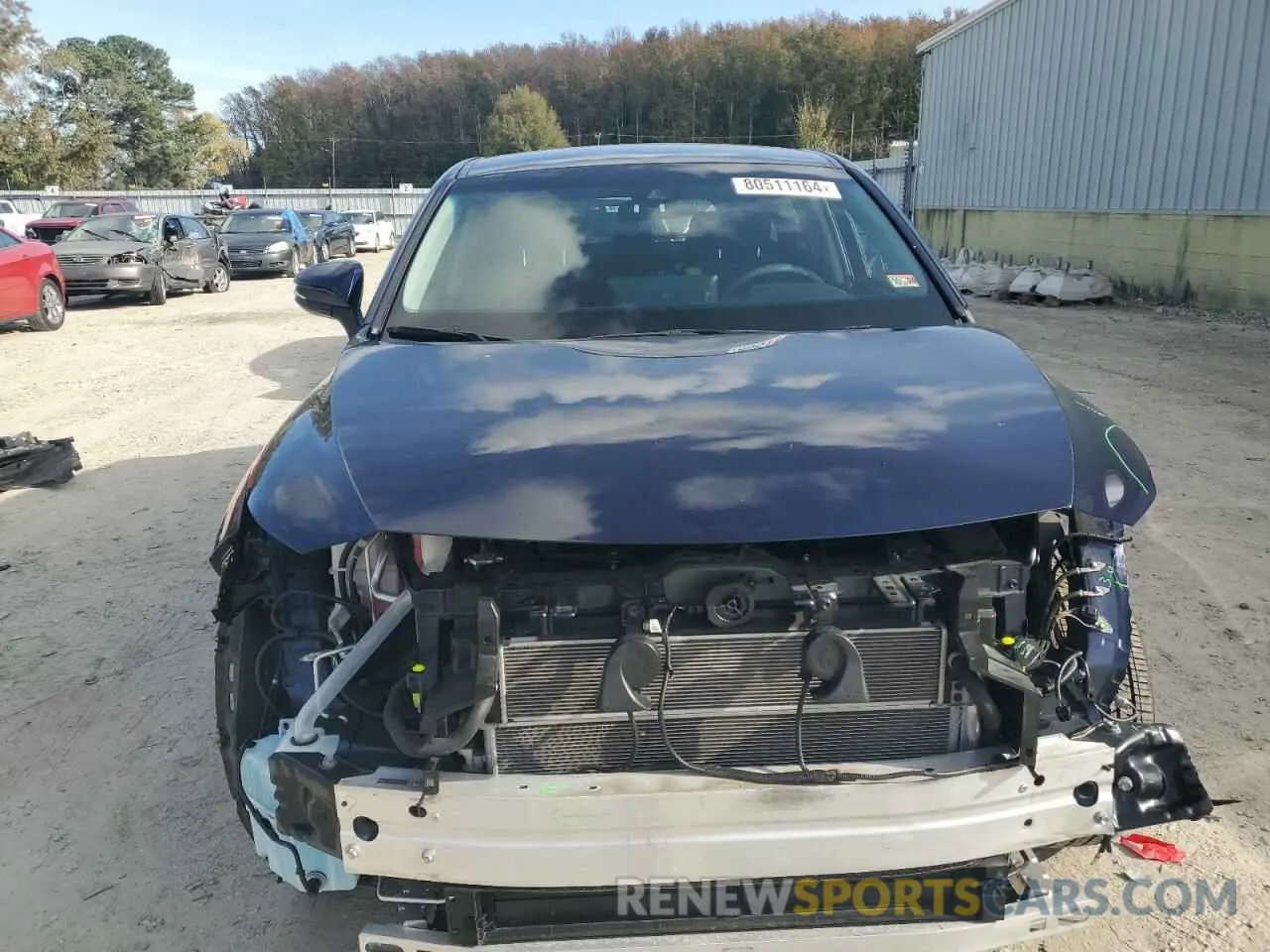 5 fotografías del automóvil dañado JTEAAAAH6MJ069234 TOYOTA VENZA 2021