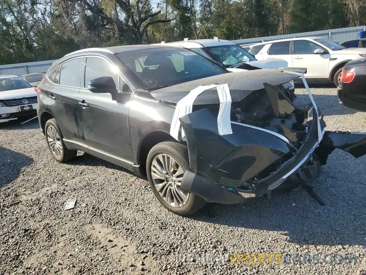 4 fotografías del automóvil dañado JTEAAAAH6MJ072098 TOYOTA VENZA 2021