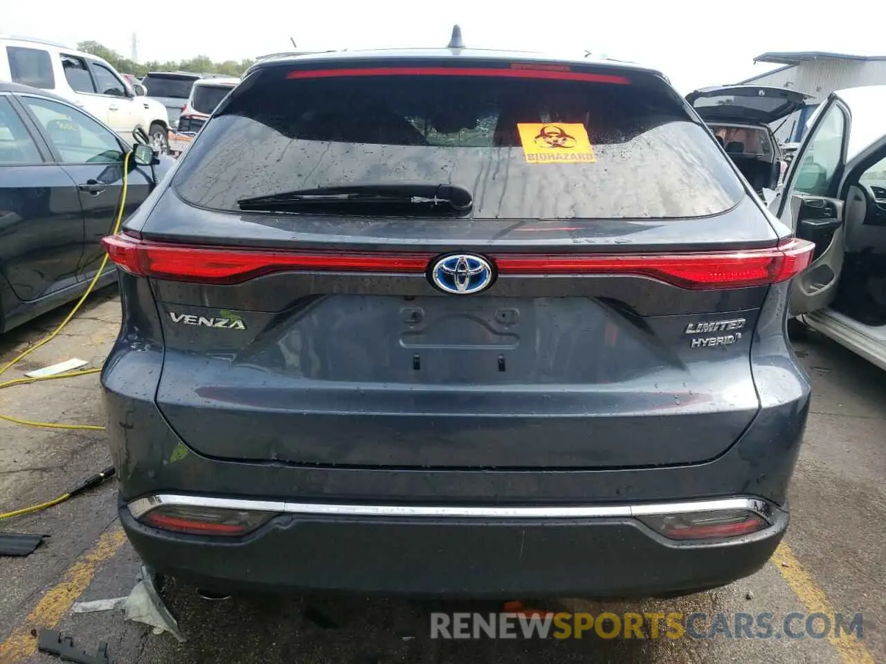6 fotografías del automóvil dañado JTEAAAAH6MJ073073 TOYOTA VENZA 2021