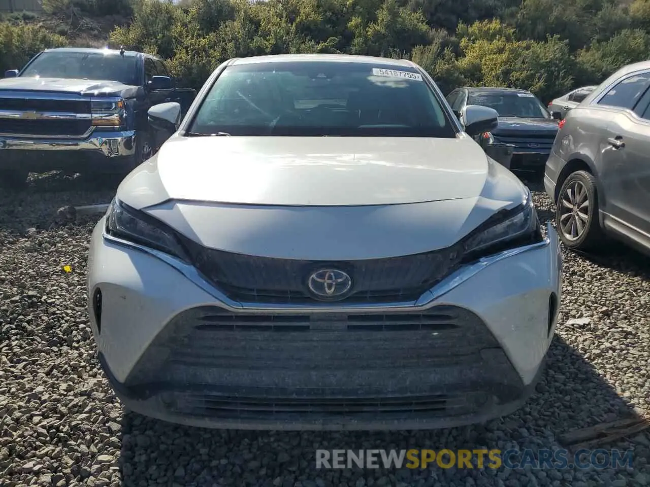 5 fotografías del automóvil dañado JTEAAAAH7MJ031219 TOYOTA VENZA 2021