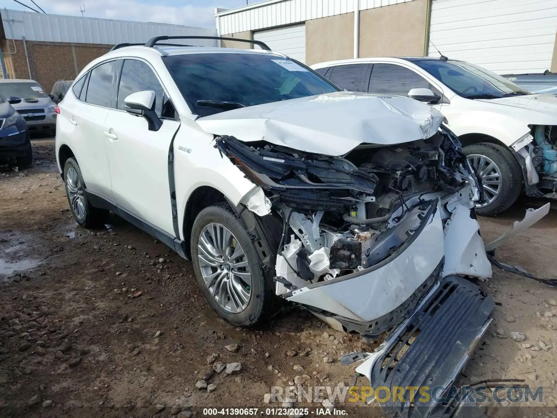 1 fotografías del automóvil dañado JTEAAAAH7MJ043841 TOYOTA VENZA 2021