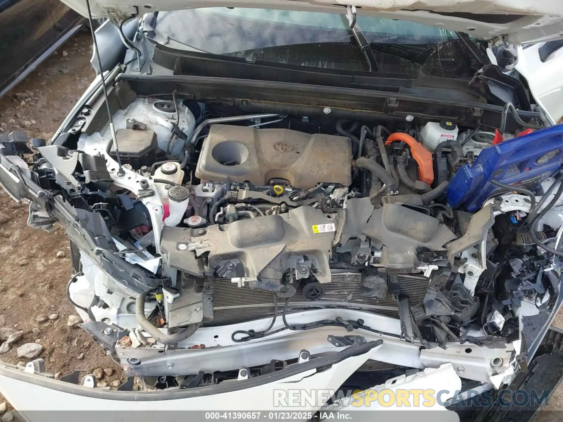 10 fotografías del automóvil dañado JTEAAAAH7MJ043841 TOYOTA VENZA 2021
