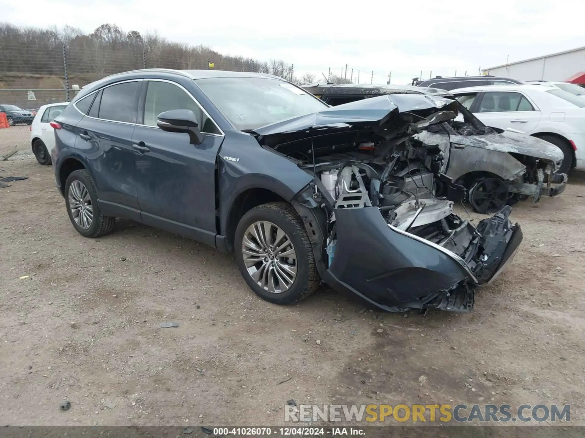 1 fotografías del automóvil dañado JTEAAAAH7MJ057514 TOYOTA VENZA 2021