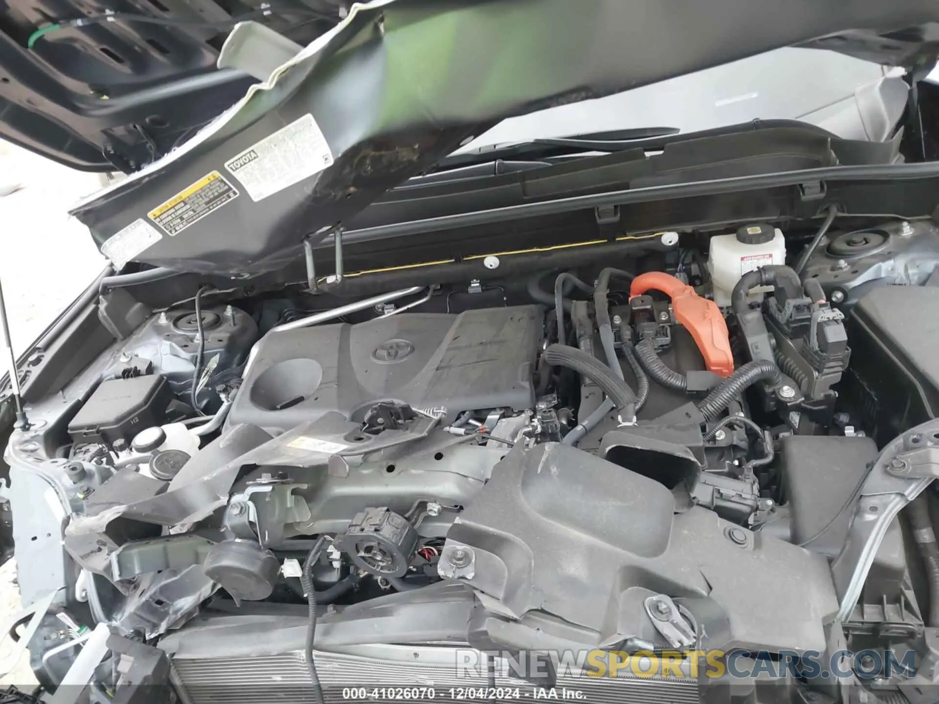 10 fotografías del automóvil dañado JTEAAAAH7MJ057514 TOYOTA VENZA 2021