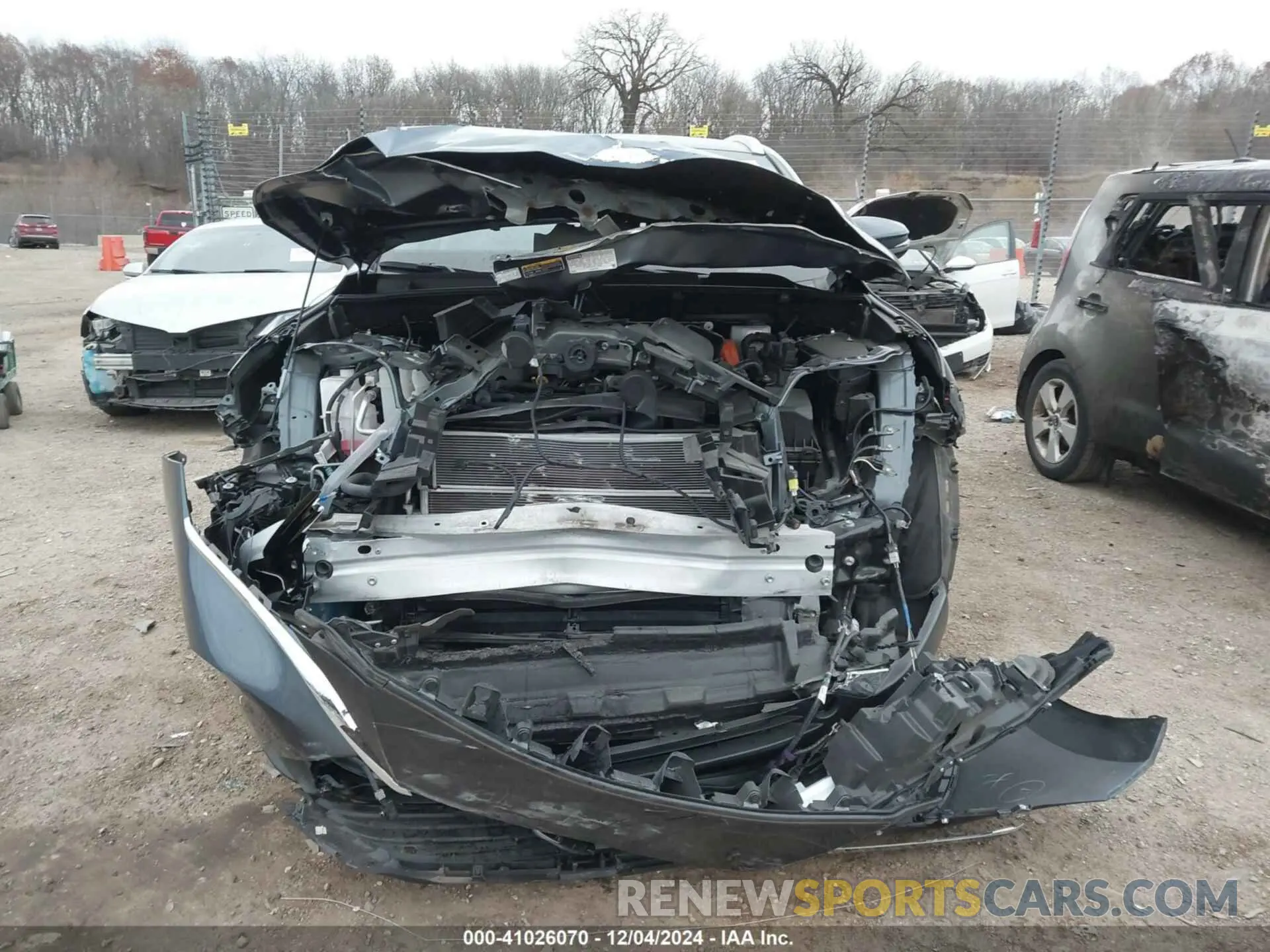 12 fotografías del automóvil dañado JTEAAAAH7MJ057514 TOYOTA VENZA 2021