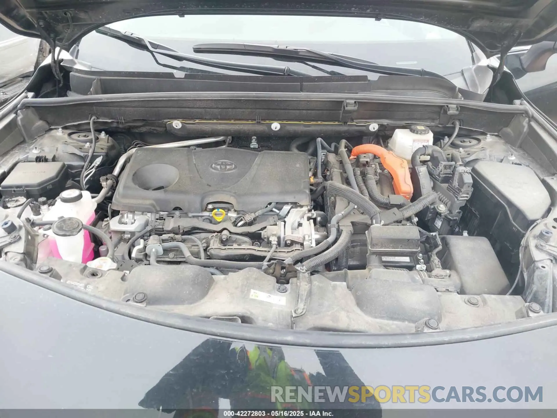 10 fotografías del automóvil dañado JTEAAAAH7MJ072885 TOYOTA VENZA 2021