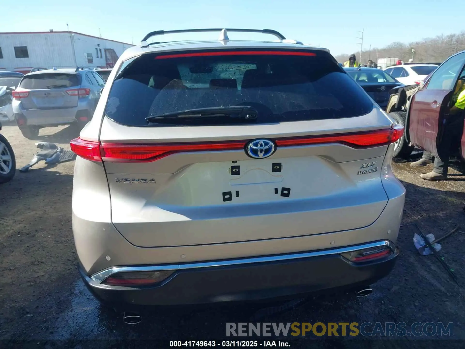 16 fotografías del automóvil dañado JTEAAAAH7MJ080369 TOYOTA VENZA 2021
