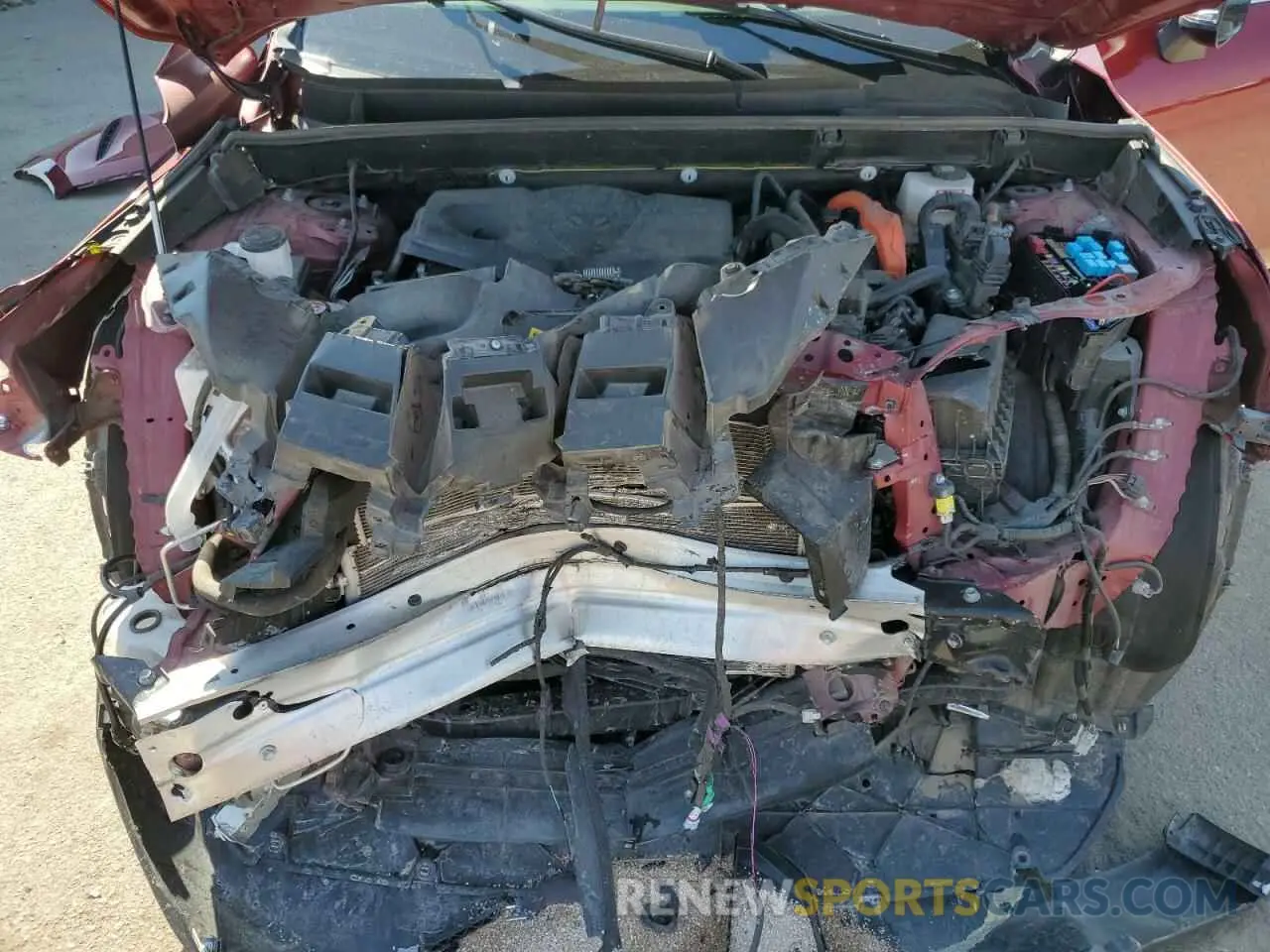 12 fotografías del automóvil dañado JTEAAAAH7MJ081599 TOYOTA VENZA 2021