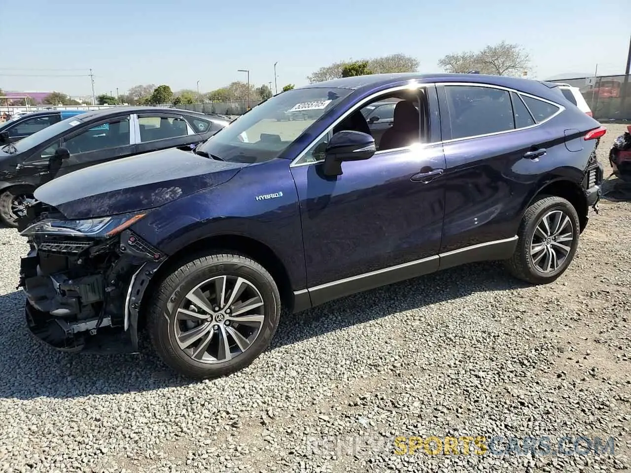 1 fotografías del automóvil dañado JTEAAAAH8MJ011951 TOYOTA VENZA 2021