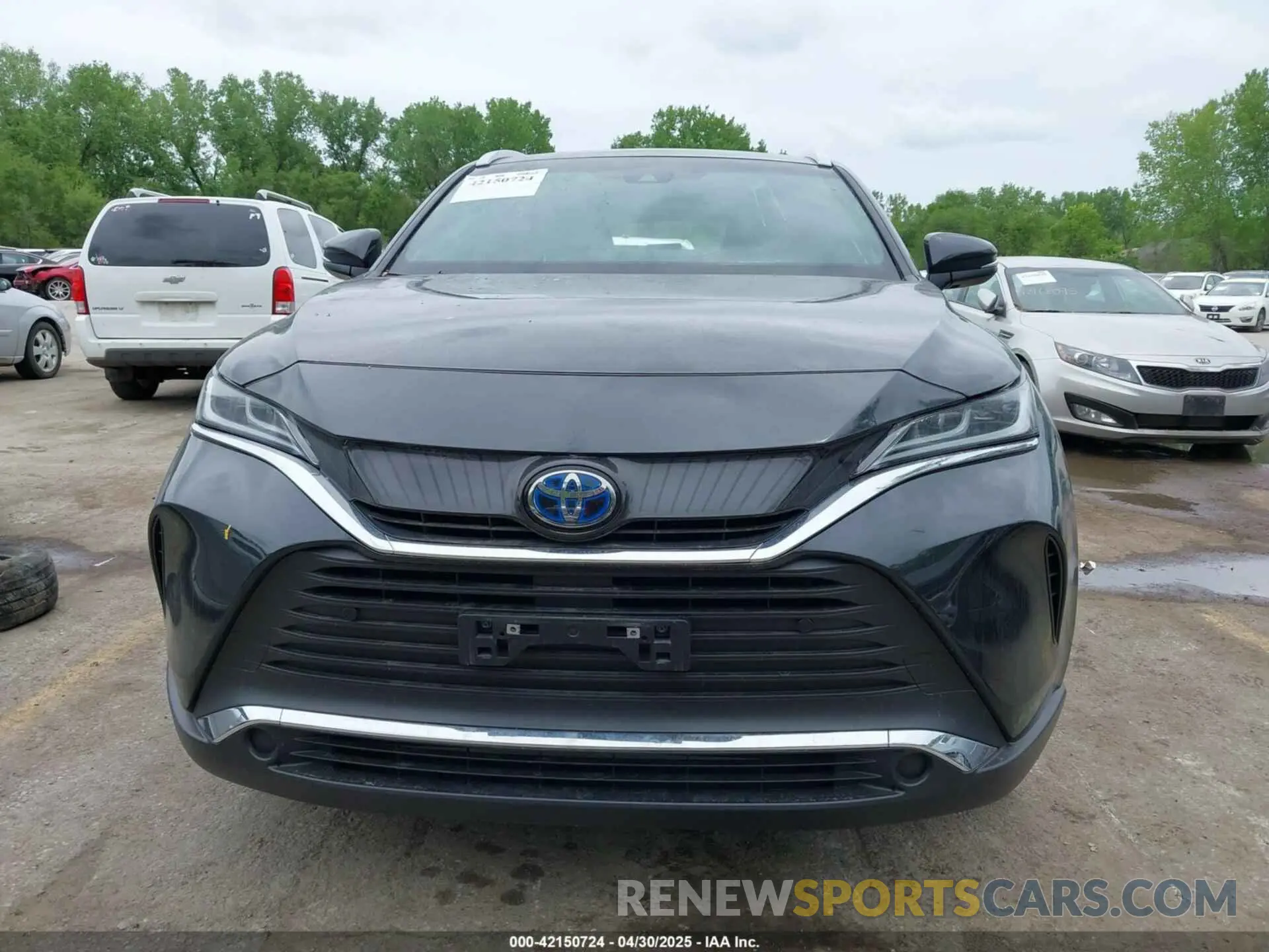 12 fotografías del automóvil dañado JTEAAAAH8MJ013229 TOYOTA VENZA 2021