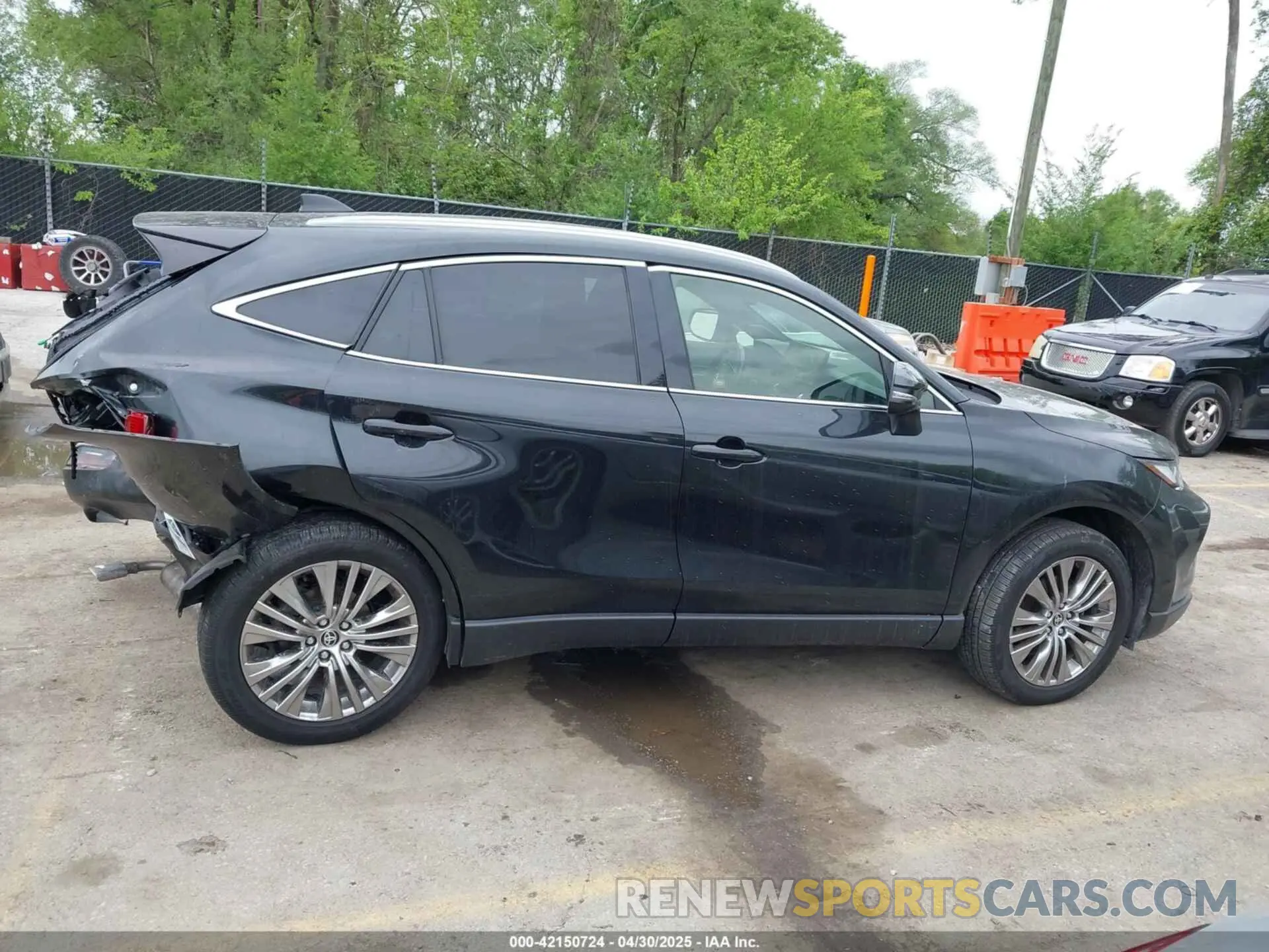13 fotografías del automóvil dañado JTEAAAAH8MJ013229 TOYOTA VENZA 2021