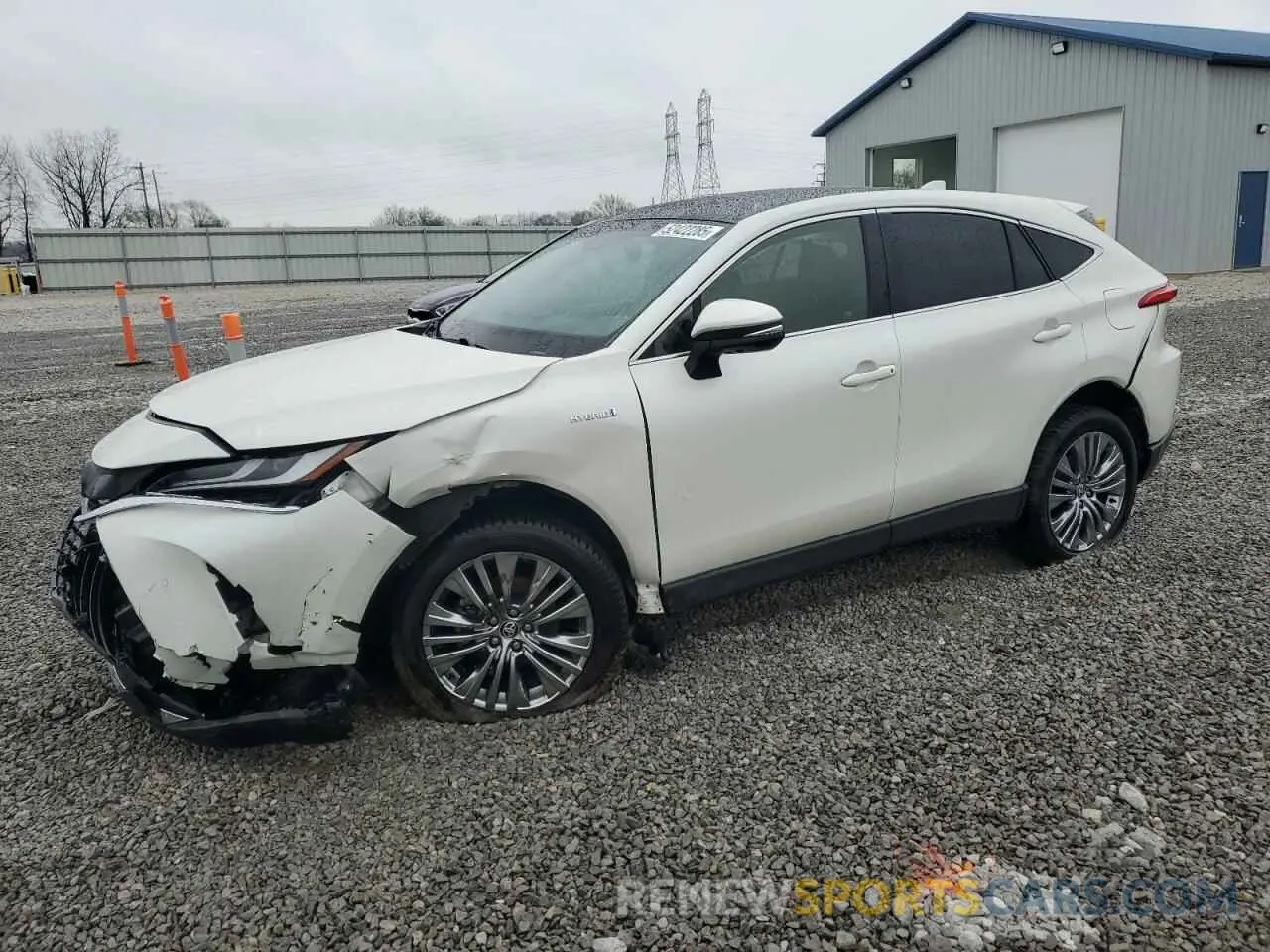 1 fotografías del automóvil dañado JTEAAAAH8MJ030211 TOYOTA VENZA 2021