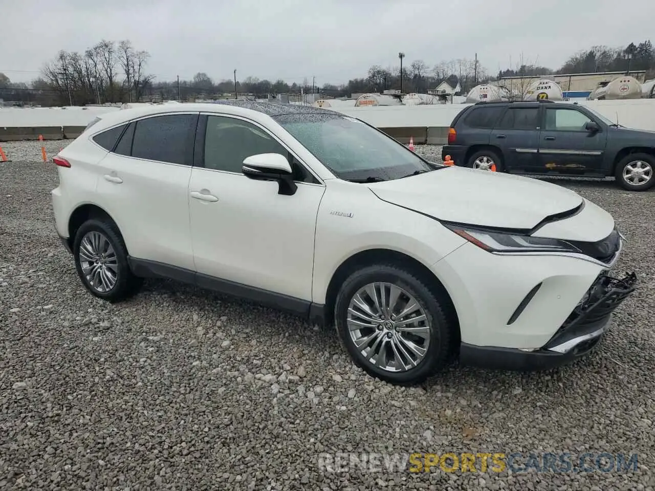 4 fotografías del automóvil dañado JTEAAAAH8MJ030211 TOYOTA VENZA 2021