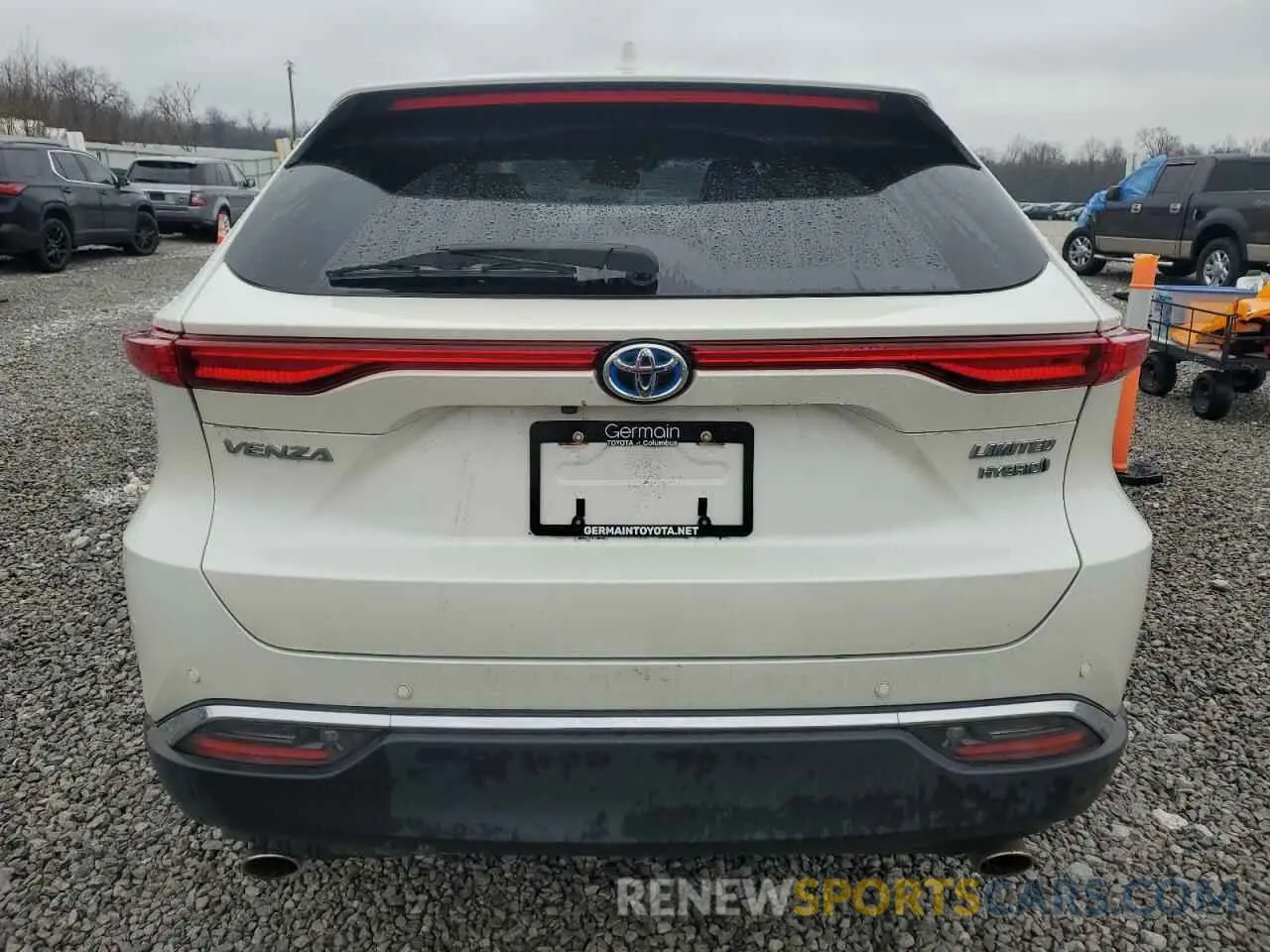 6 fotografías del automóvil dañado JTEAAAAH8MJ030211 TOYOTA VENZA 2021