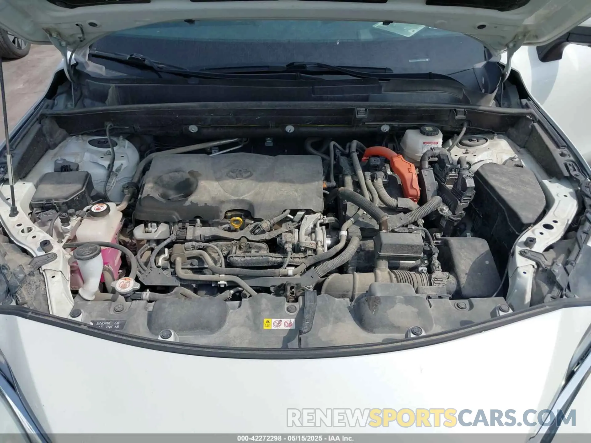 10 fotografías del automóvil dañado JTEAAAAH8MJ033030 TOYOTA VENZA 2021