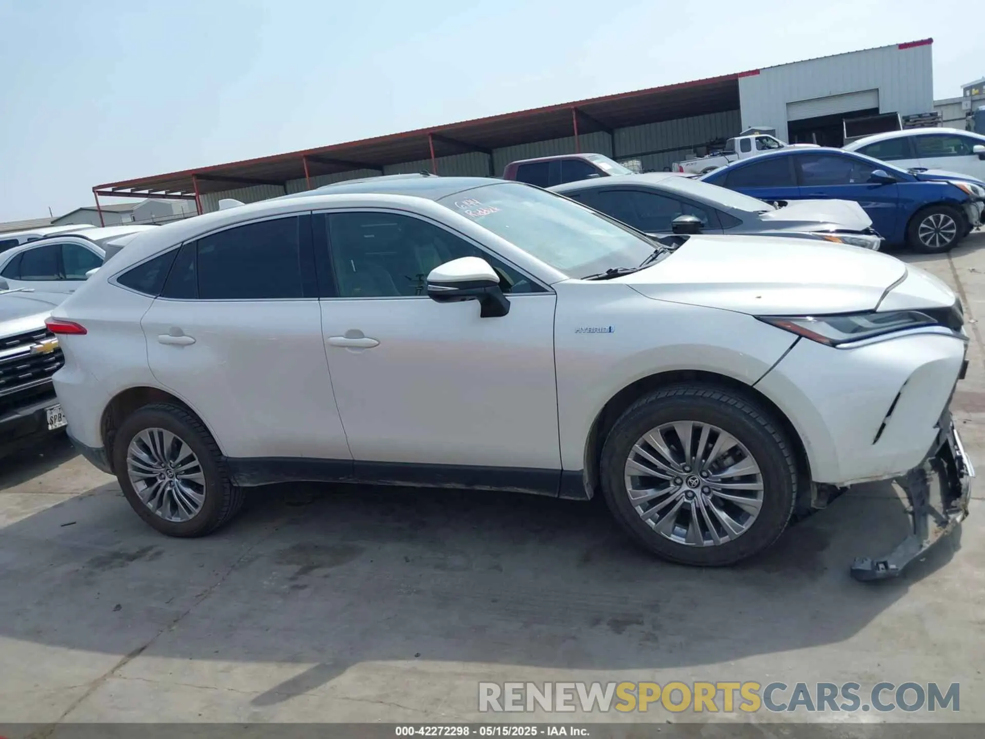 13 fotografías del automóvil dañado JTEAAAAH8MJ033030 TOYOTA VENZA 2021