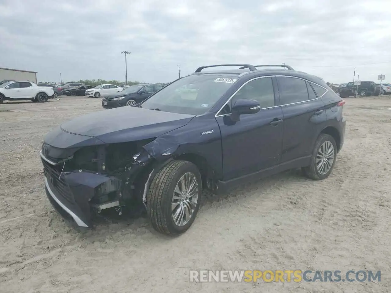 1 fotografías del automóvil dañado JTEAAAAH8MJ049177 TOYOTA VENZA 2021