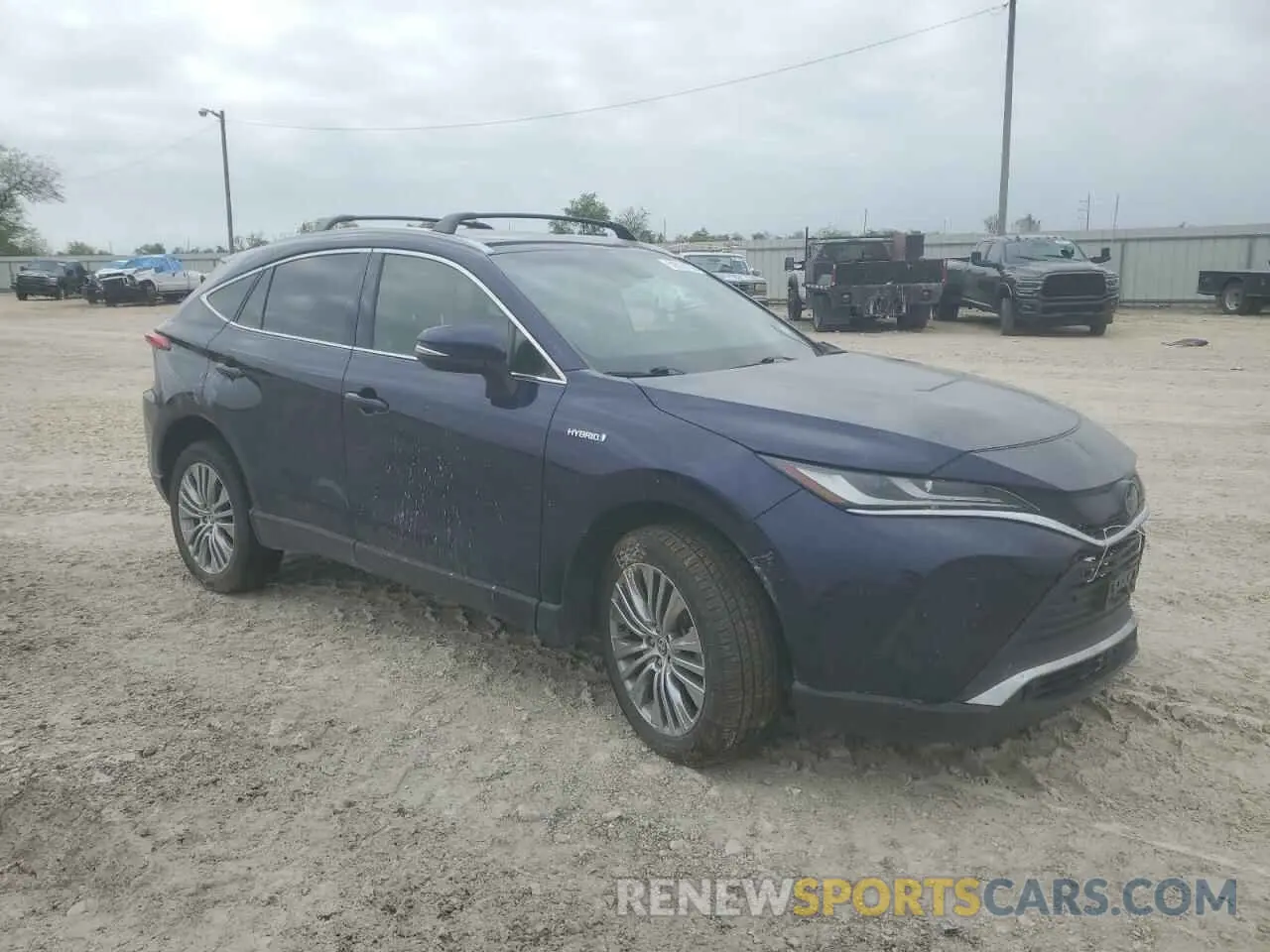 4 fotografías del automóvil dañado JTEAAAAH8MJ049177 TOYOTA VENZA 2021