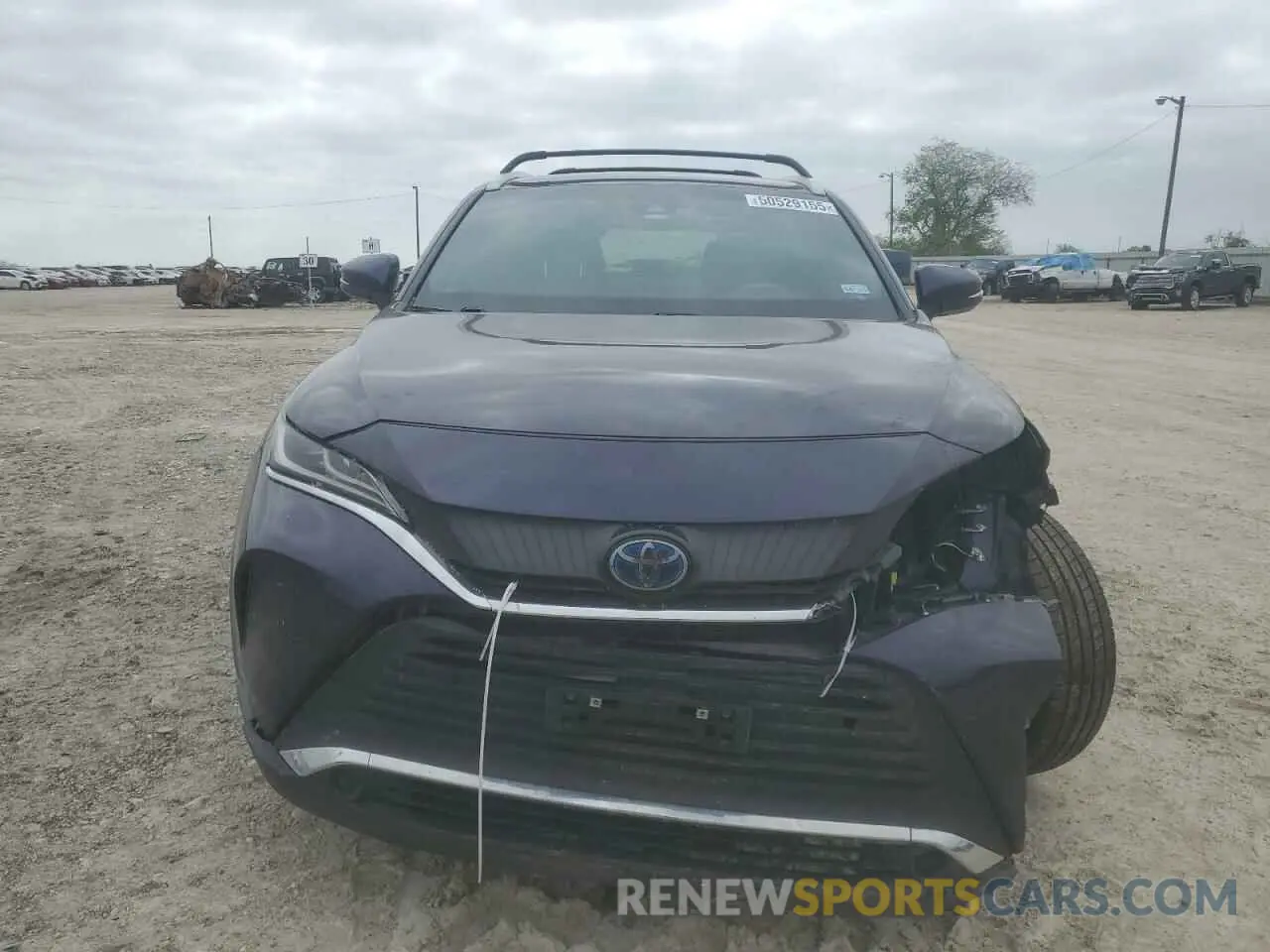 5 fotografías del automóvil dañado JTEAAAAH8MJ049177 TOYOTA VENZA 2021