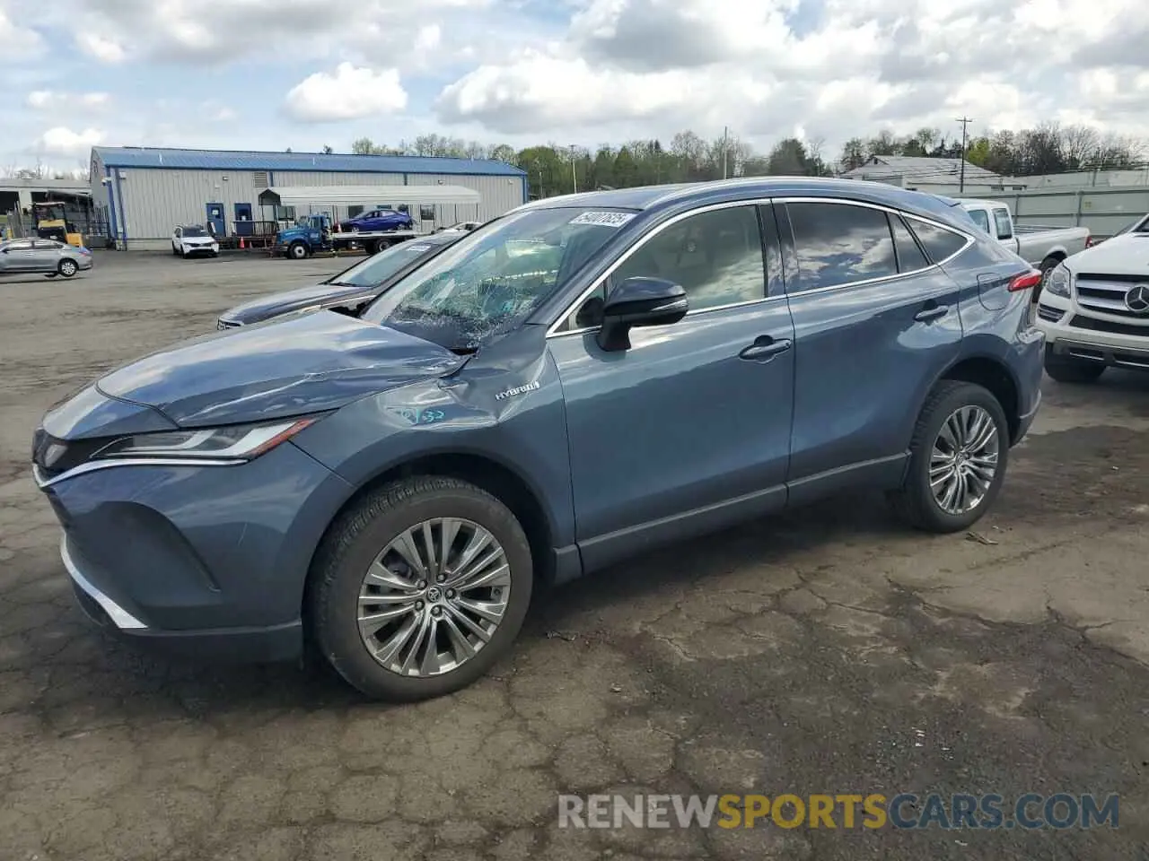 1 fotografías del automóvil dañado JTEAAAAH8MJ066190 TOYOTA VENZA 2021