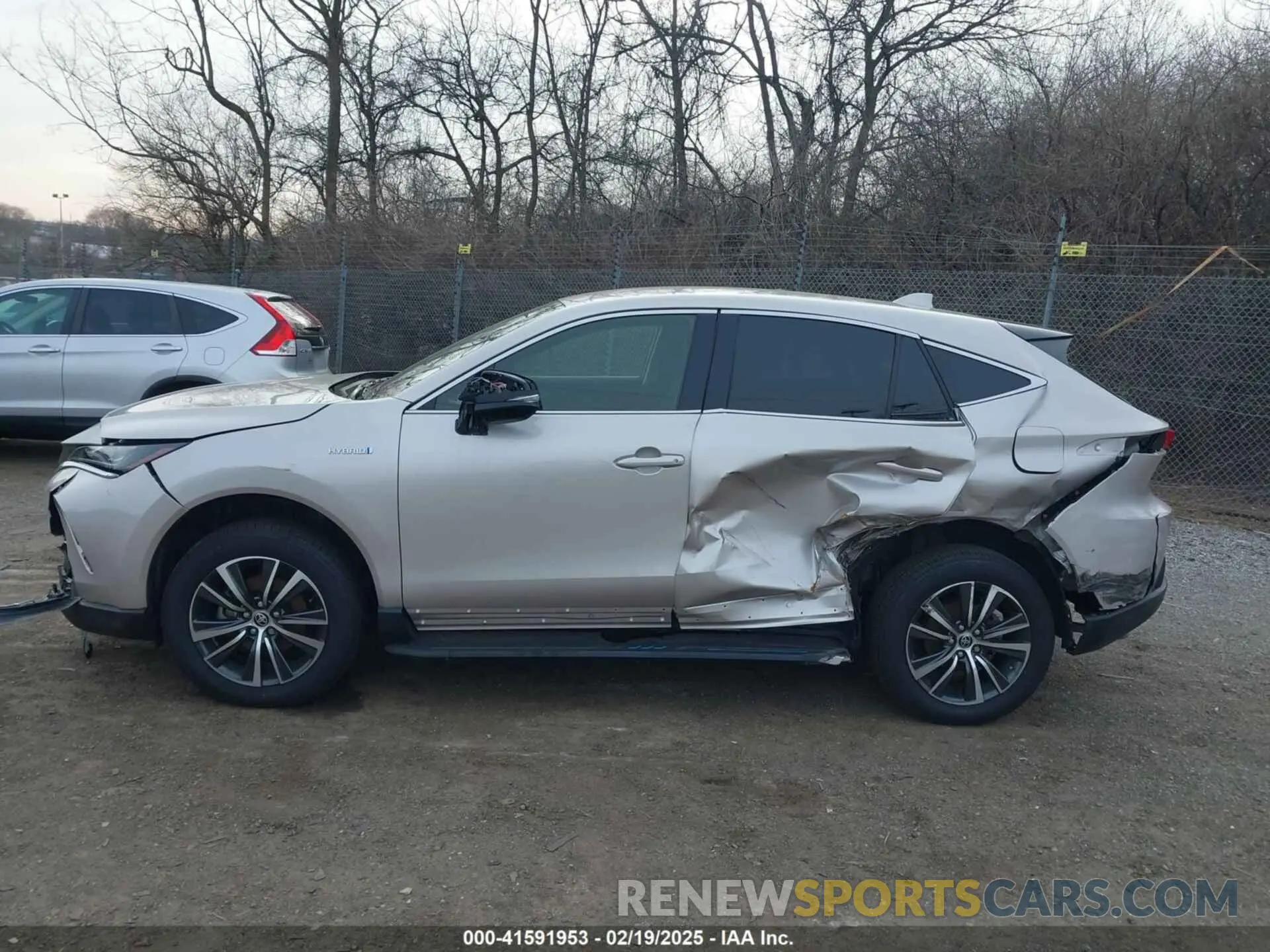 14 fotografías del automóvil dañado JTEAAAAH8MJ076007 TOYOTA VENZA 2021