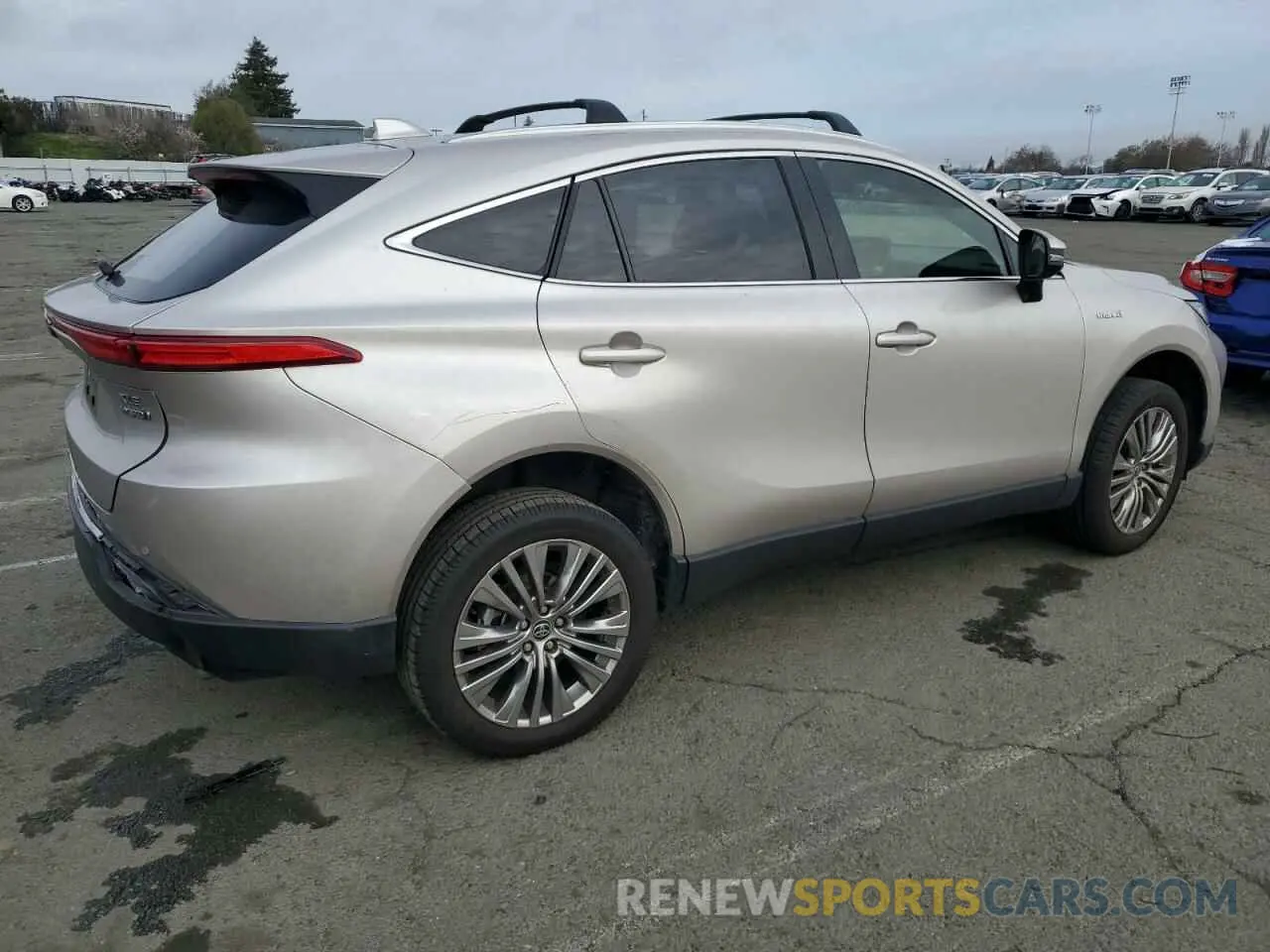 3 fotografías del automóvil dañado JTEAAAAH8MJ077643 TOYOTA VENZA 2021