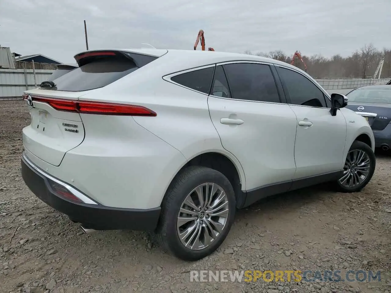3 fotografías del automóvil dañado JTEAAAAH8MJ081045 TOYOTA VENZA 2021