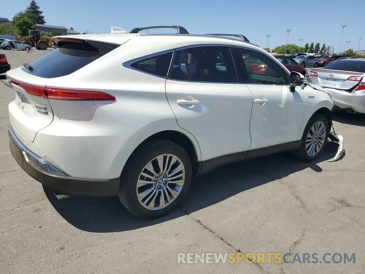 3 fotografías del automóvil dañado JTEAAAAH8MJ083815 TOYOTA VENZA 2021