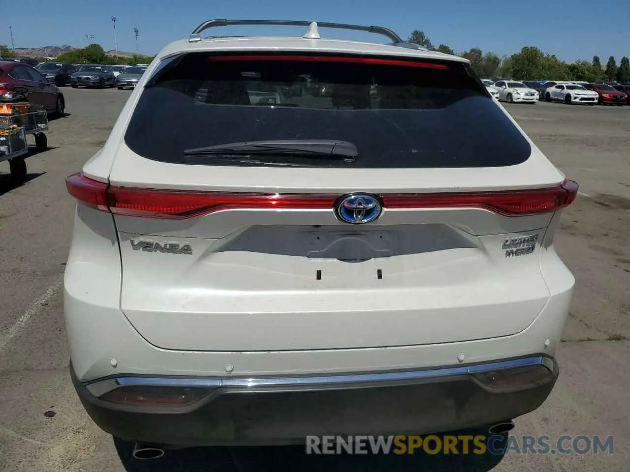 6 fotografías del automóvil dañado JTEAAAAH8MJ083815 TOYOTA VENZA 2021