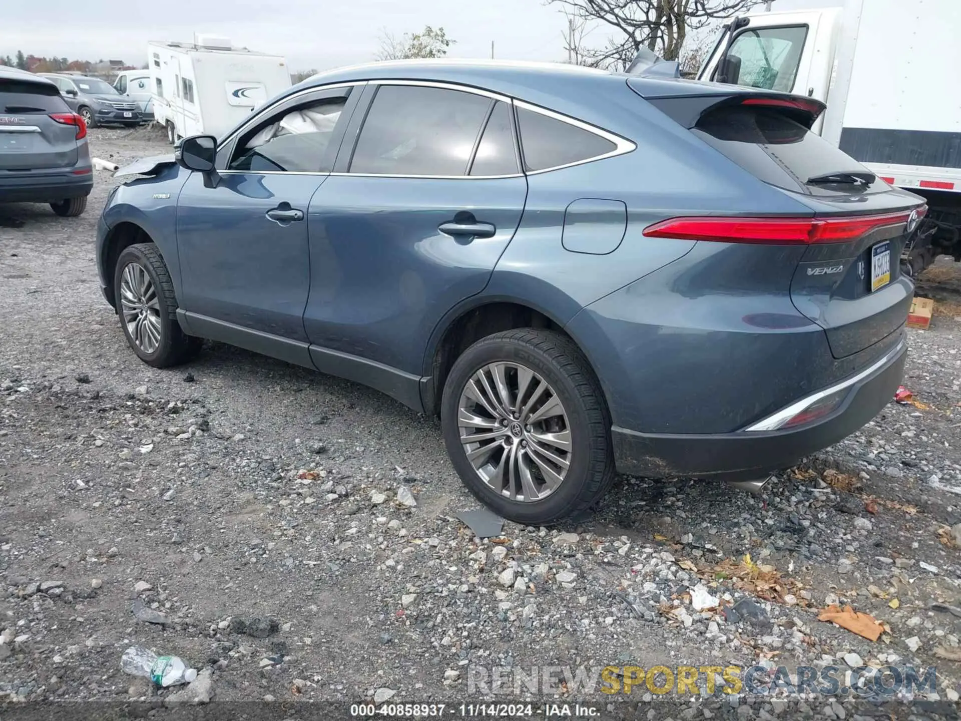 3 fotografías del automóvil dañado JTEAAAAH8MJ086682 TOYOTA VENZA 2021