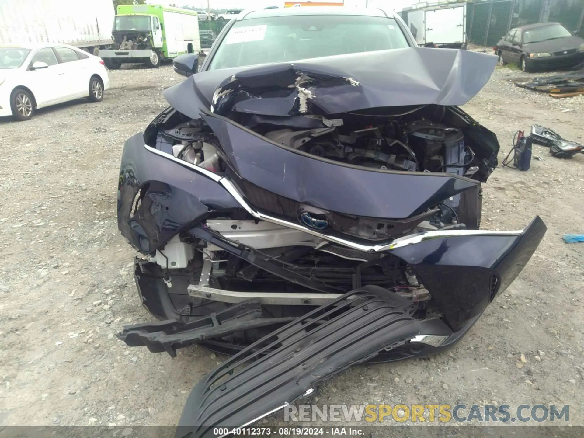 13 fotografías del automóvil dañado JTEAAAAH9MJ006256 TOYOTA VENZA 2021