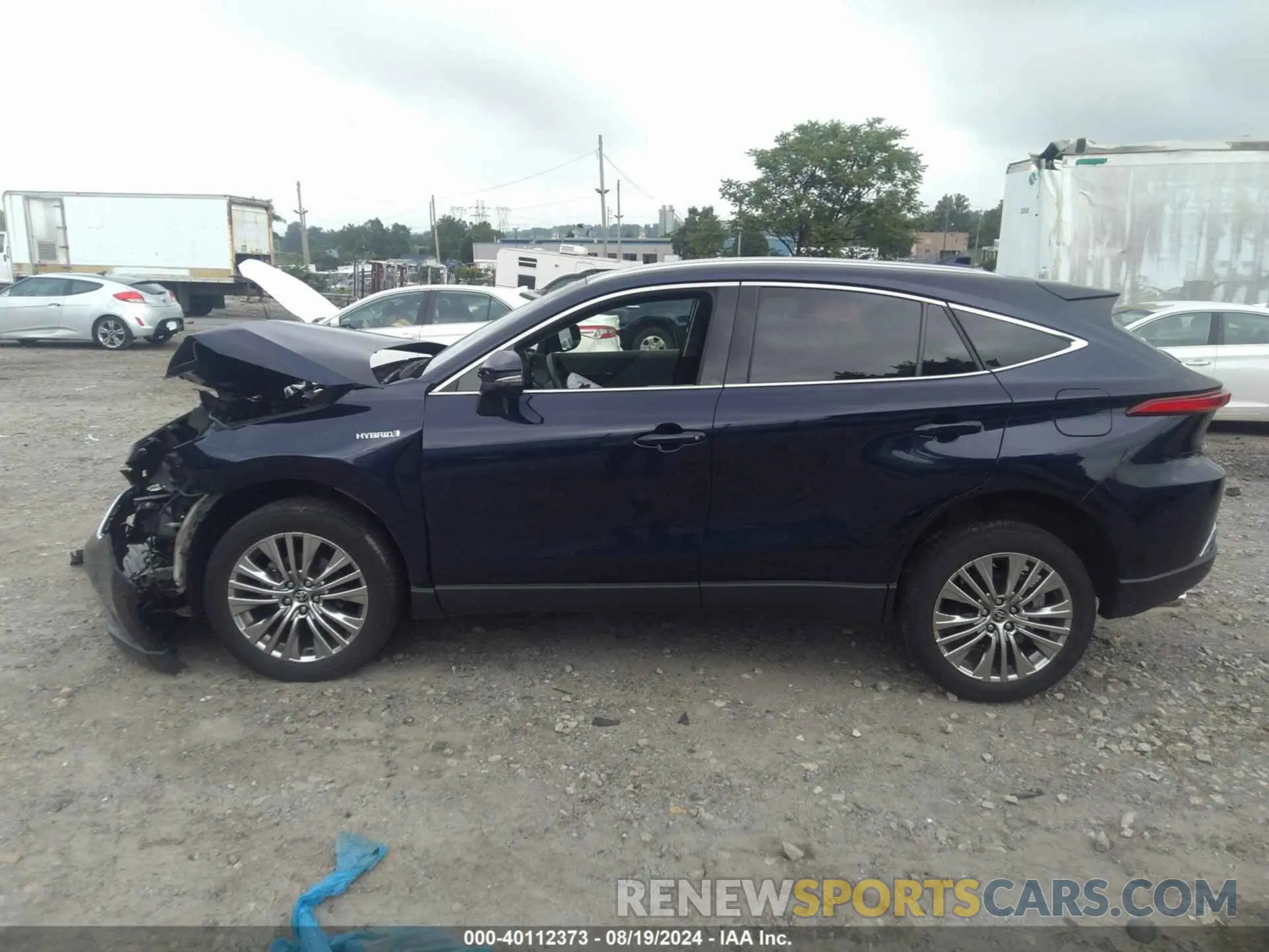 15 fotografías del automóvil dañado JTEAAAAH9MJ006256 TOYOTA VENZA 2021
