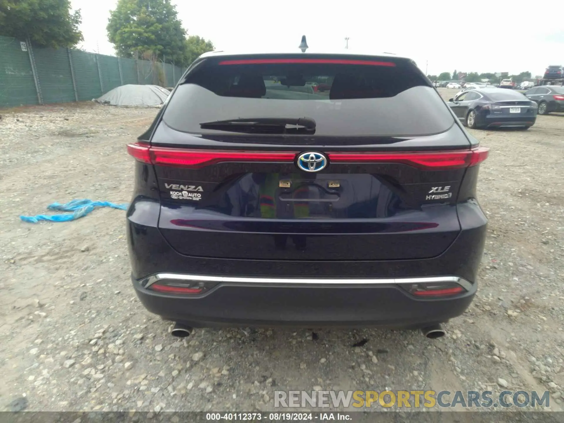 17 fotografías del automóvil dañado JTEAAAAH9MJ006256 TOYOTA VENZA 2021