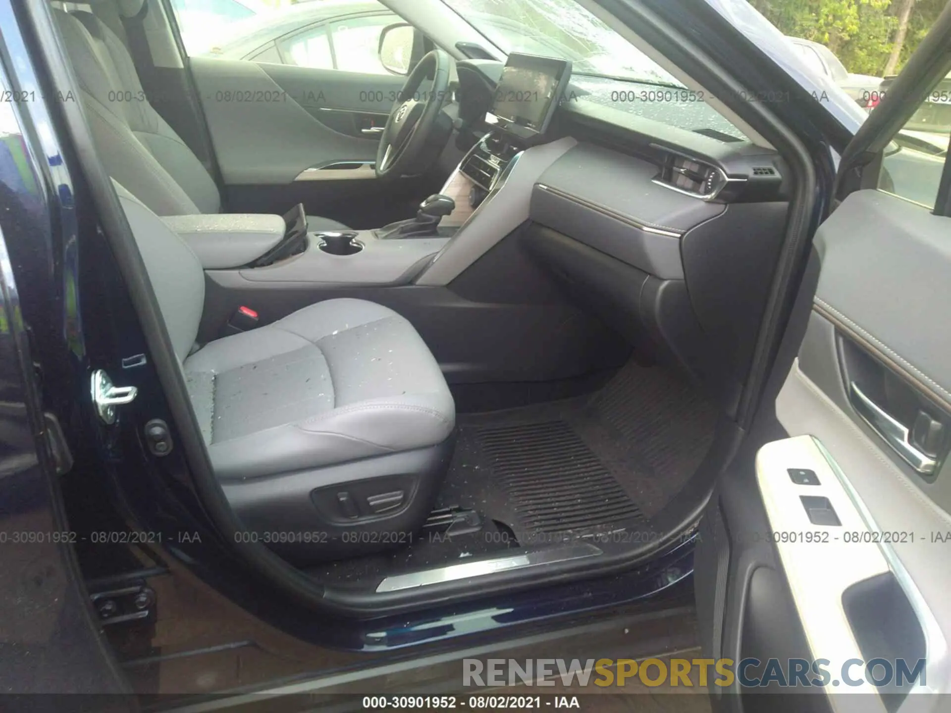5 fotografías del automóvil dañado JTEAAAAH9MJ008959 TOYOTA VENZA 2021