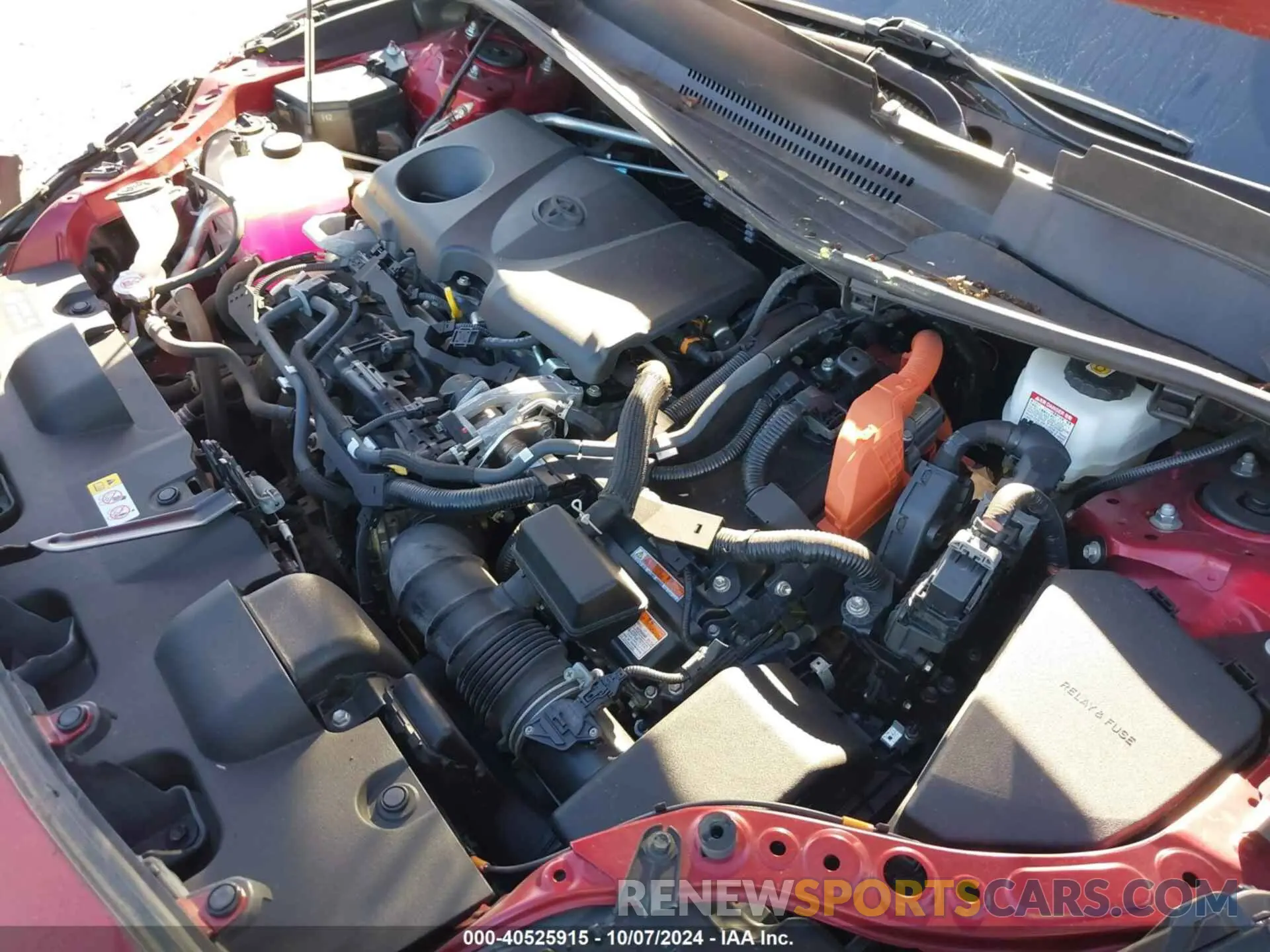 10 fotografías del automóvil dañado JTEAAAAH9MJ019492 TOYOTA VENZA 2021