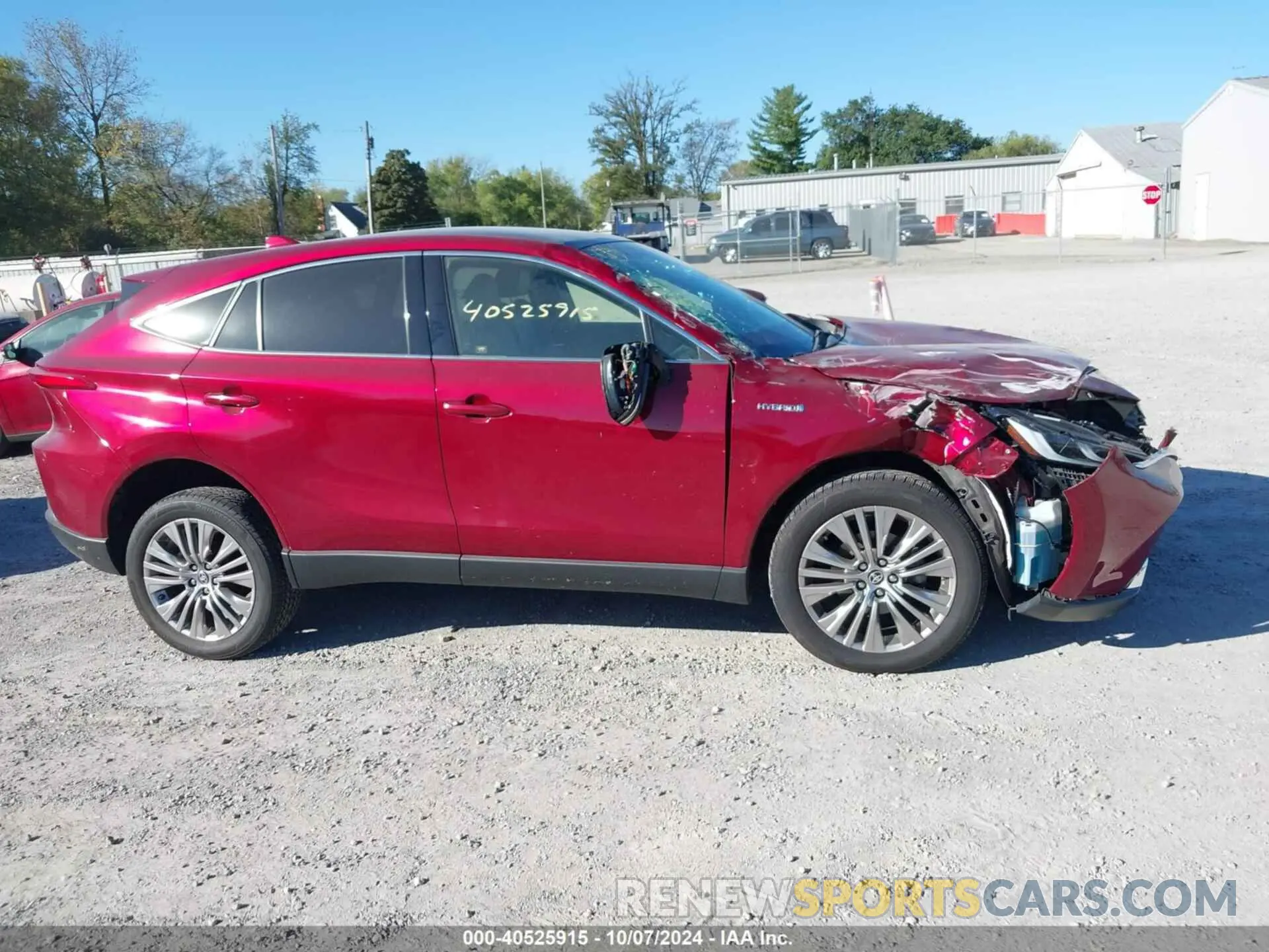13 fotografías del automóvil dañado JTEAAAAH9MJ019492 TOYOTA VENZA 2021