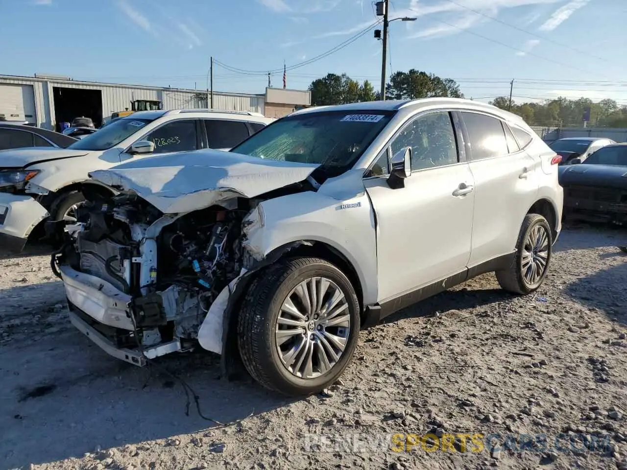 1 fotografías del automóvil dañado JTEAAAAH9MJ024630 TOYOTA VENZA 2021