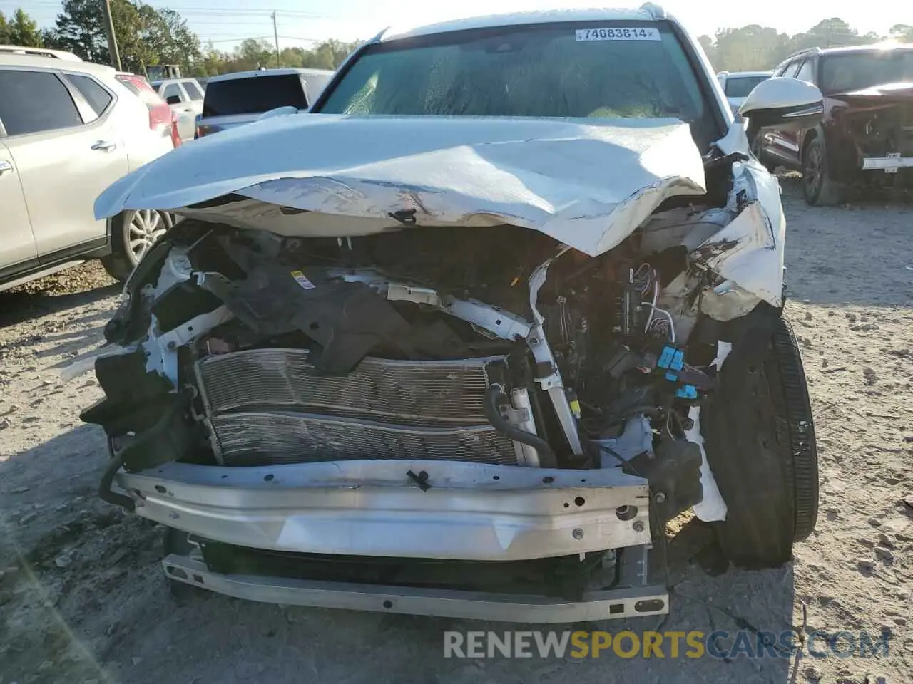 5 fotografías del automóvil dañado JTEAAAAH9MJ024630 TOYOTA VENZA 2021