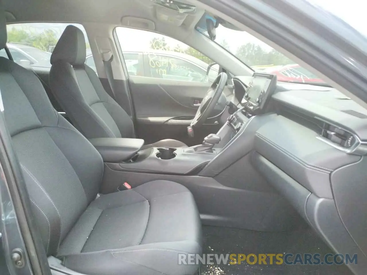 5 fotografías del automóvil dañado JTEAAAAH9MJ034381 TOYOTA VENZA 2021